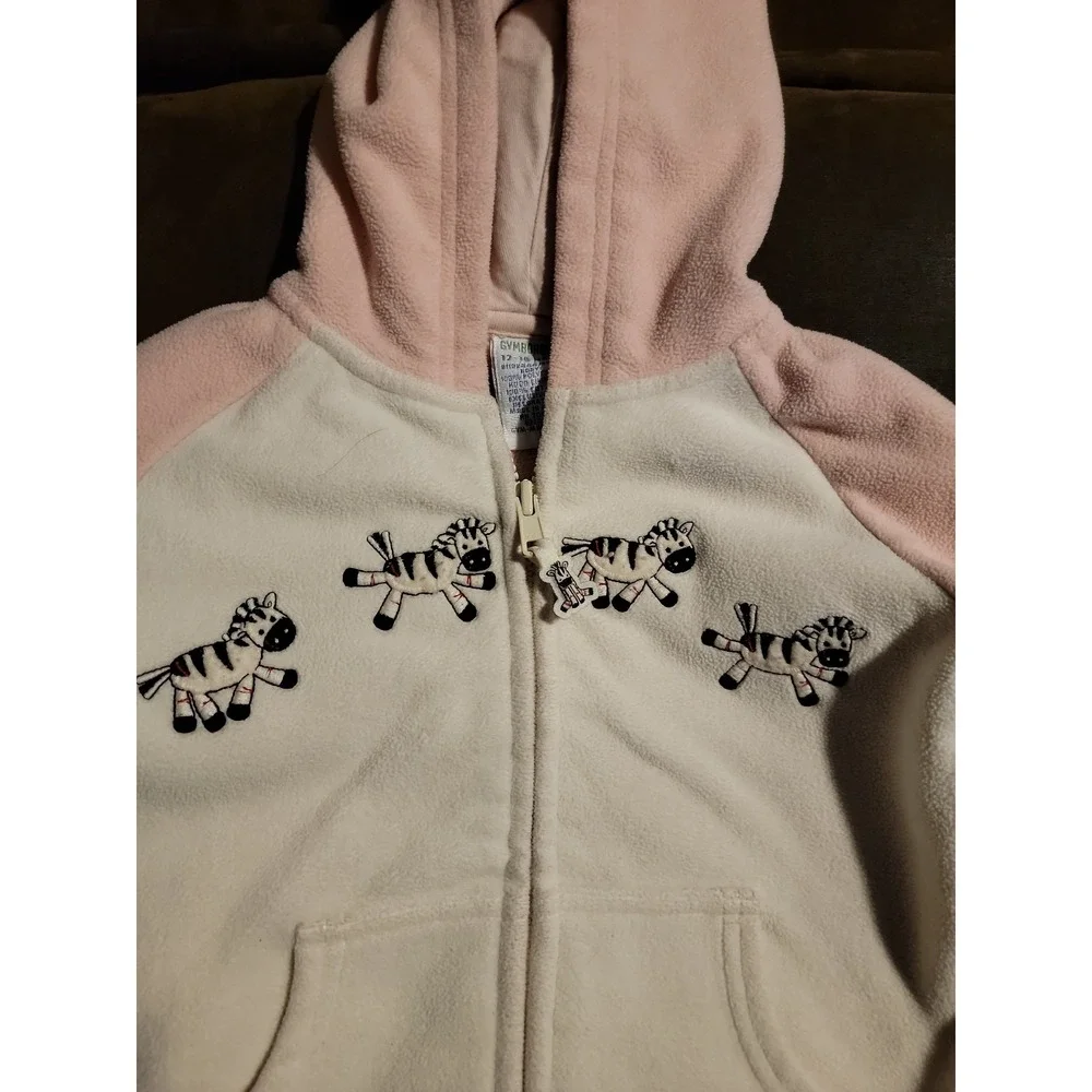 Vintage gymboree zebra sweatshirt size‎ 12 18 months